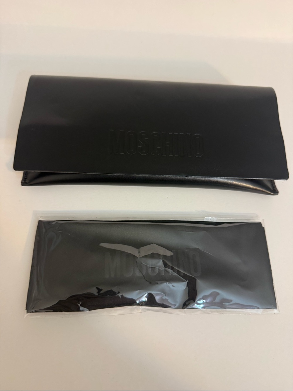 Moschino Black sunglasses case